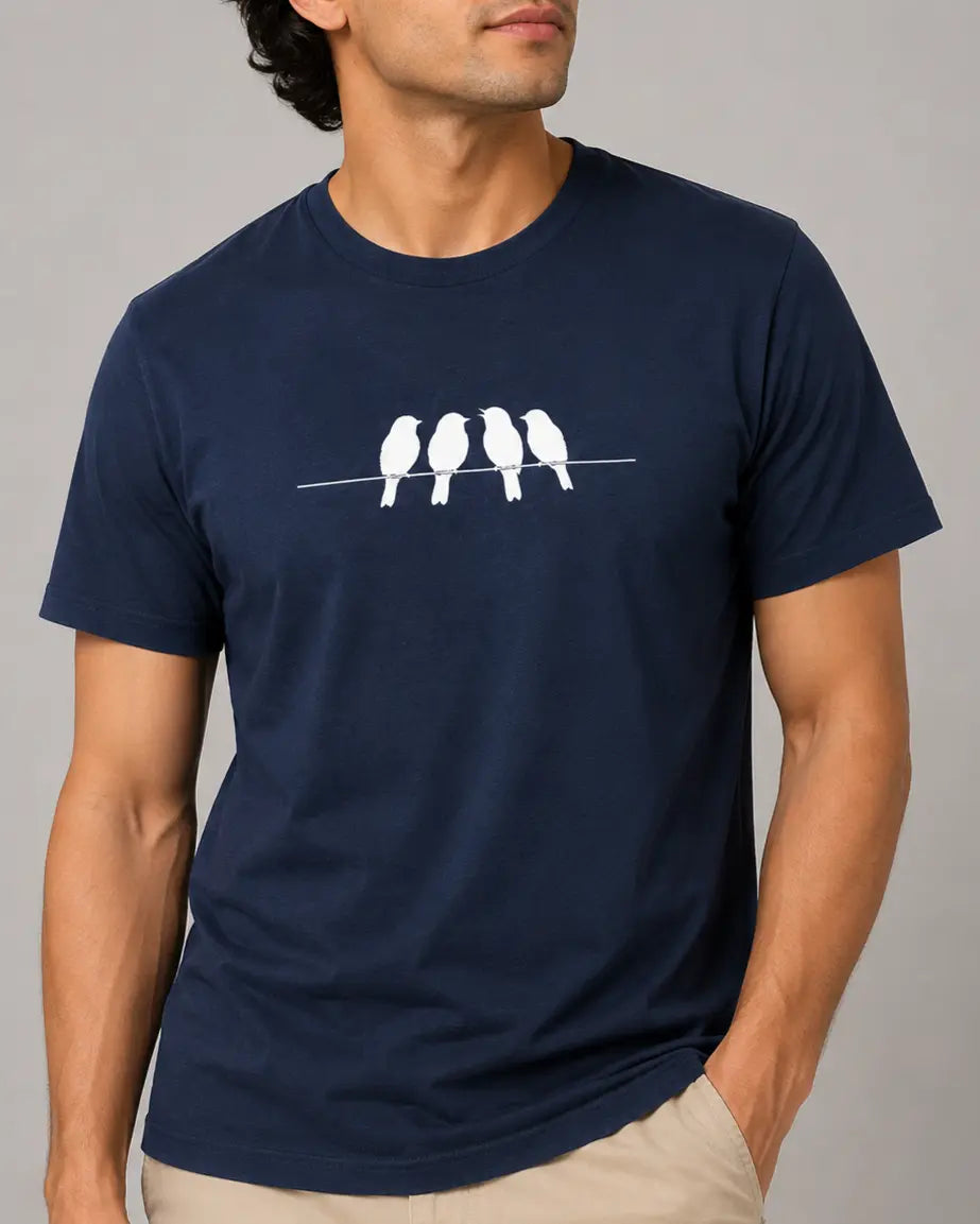 Birds Minimalist T-Shirt