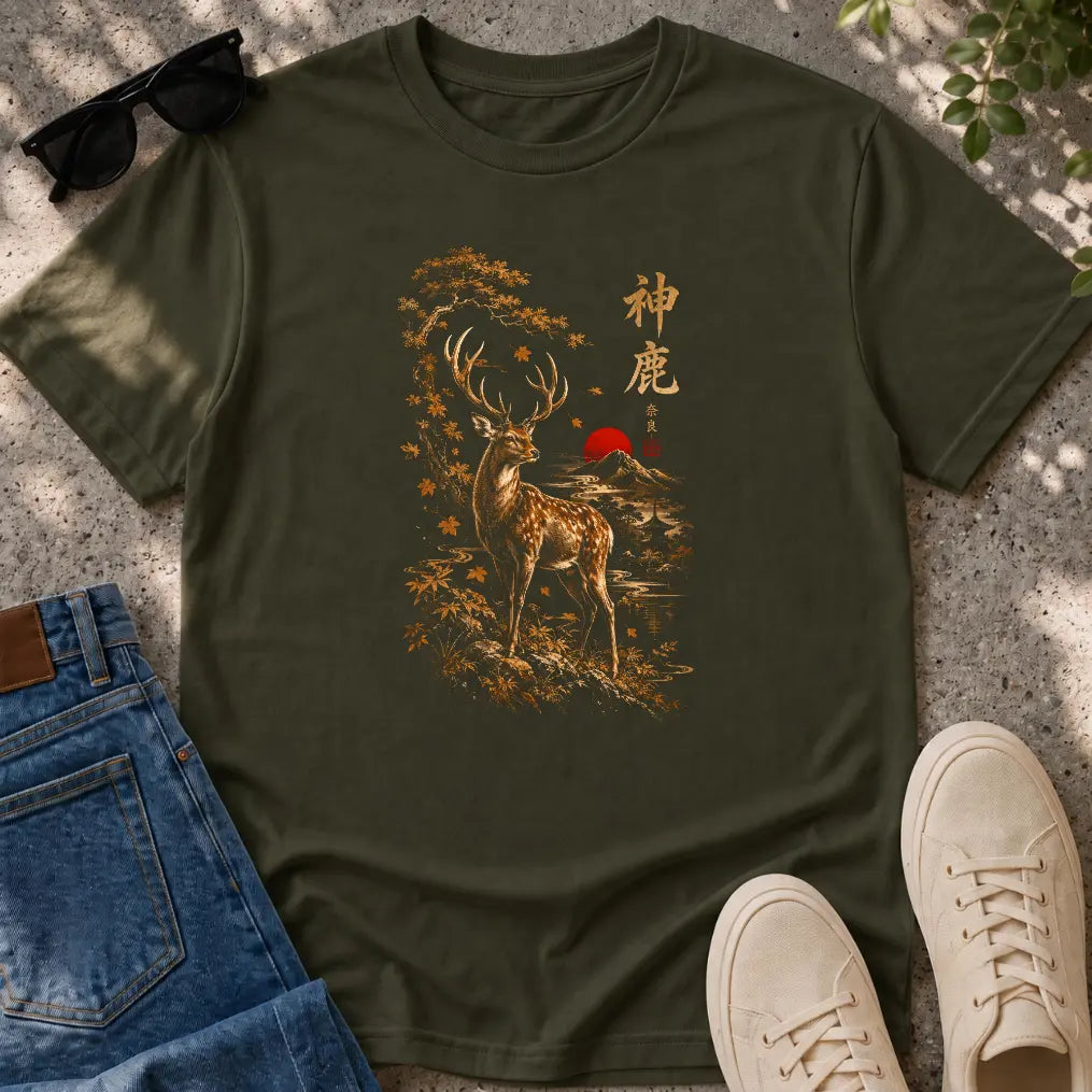 Golden Spirit Stag T-Shirt