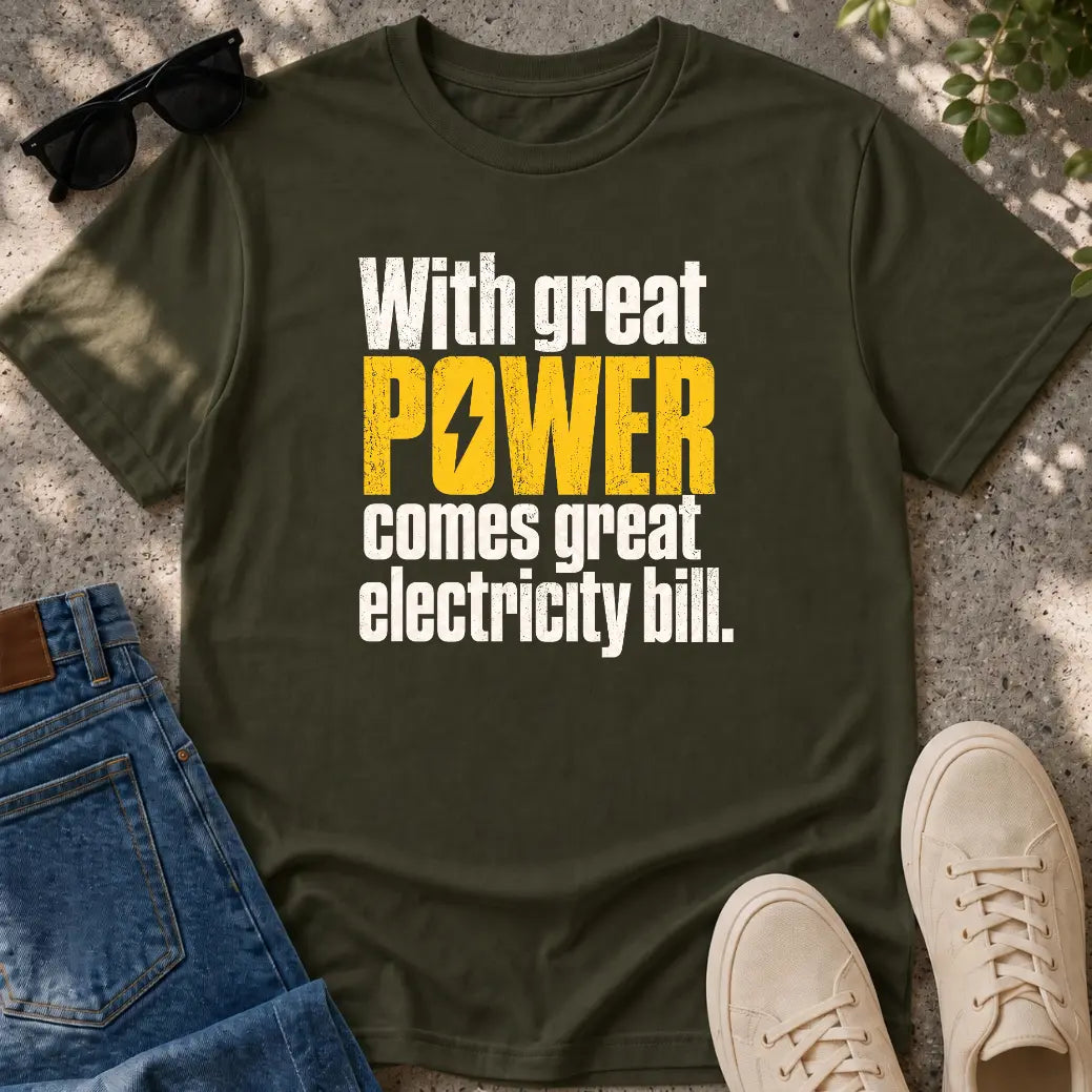 Great Power, Bigger Bill T-Shirt