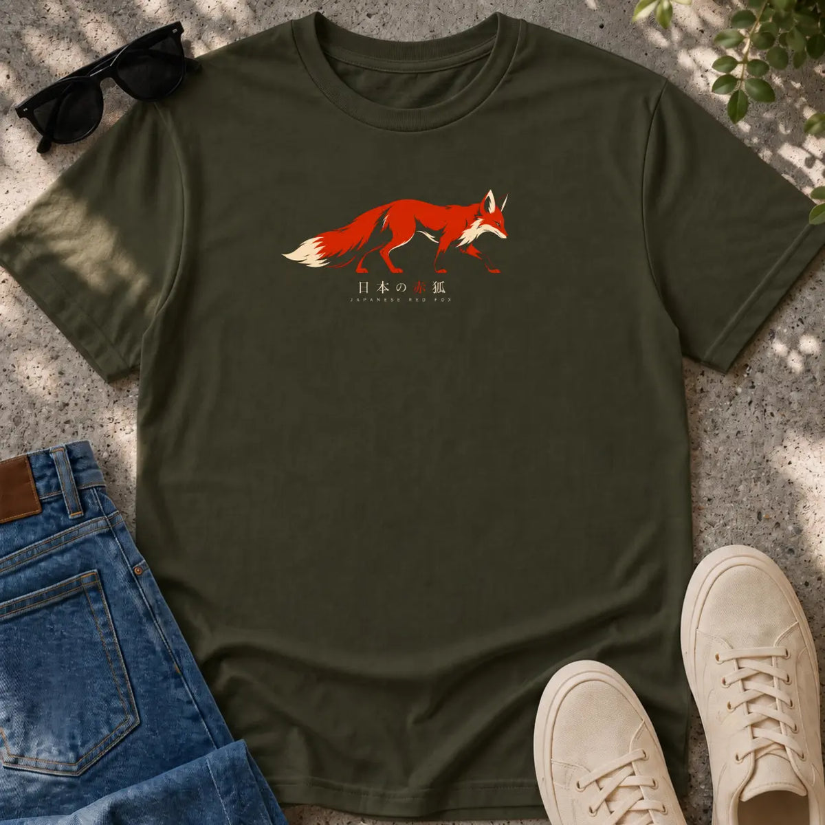 Japanese Red Fox T-Shirt