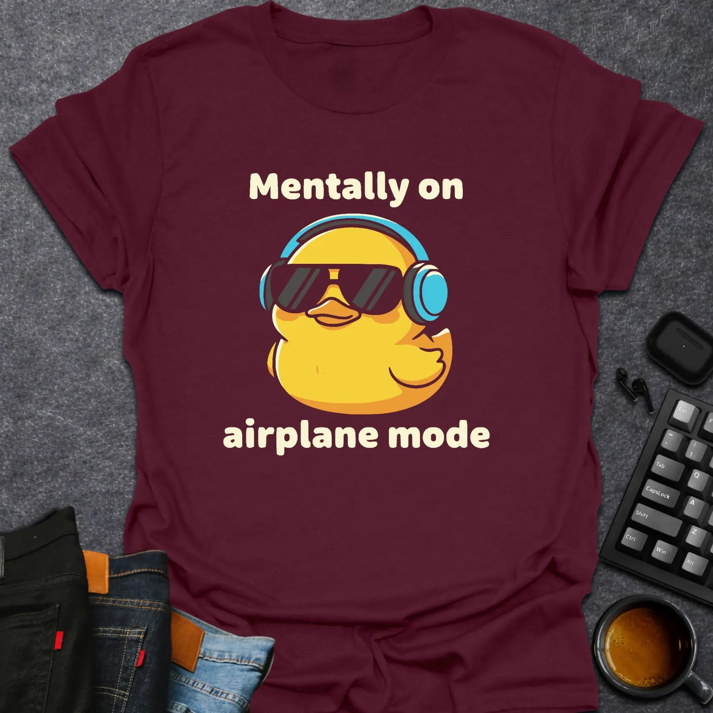 Mentally on Airplane Mode