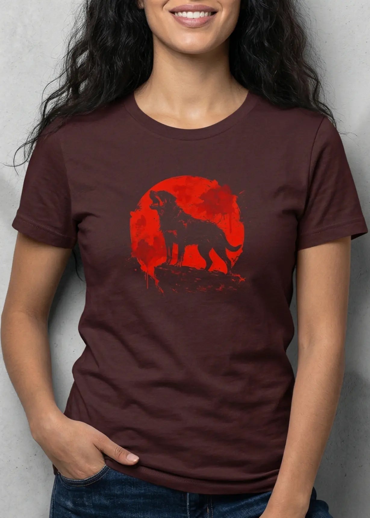 Rottweiler Howl T-Shirt
