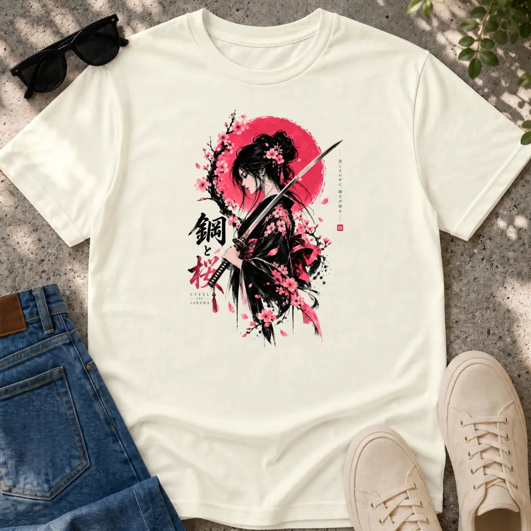 Steel & Sakura T-Shirt