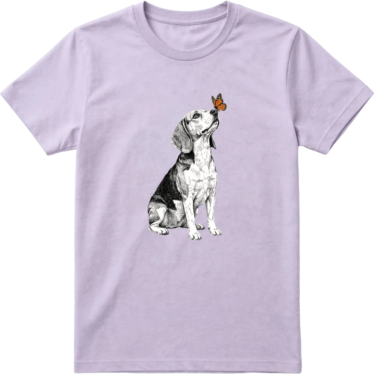Beagle & Butterfly T-Shirt