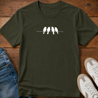 Birds Minimalist T-Shirt