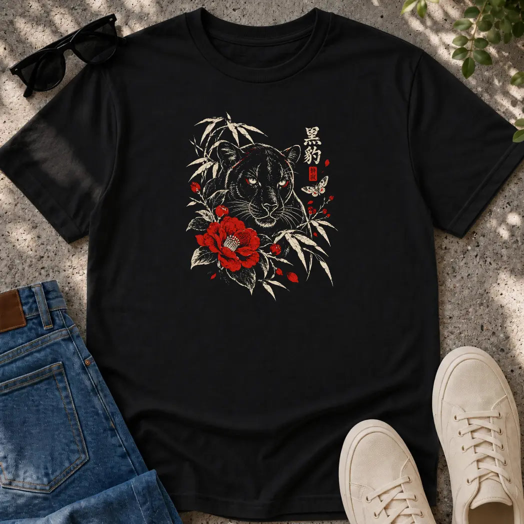 Bloom Panther T-Shirt