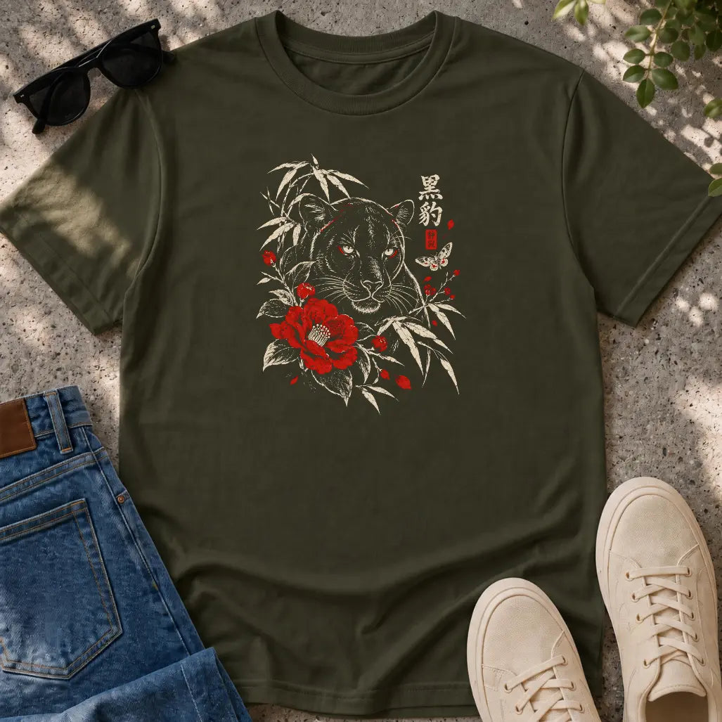 Bloom Panther T-Shirt