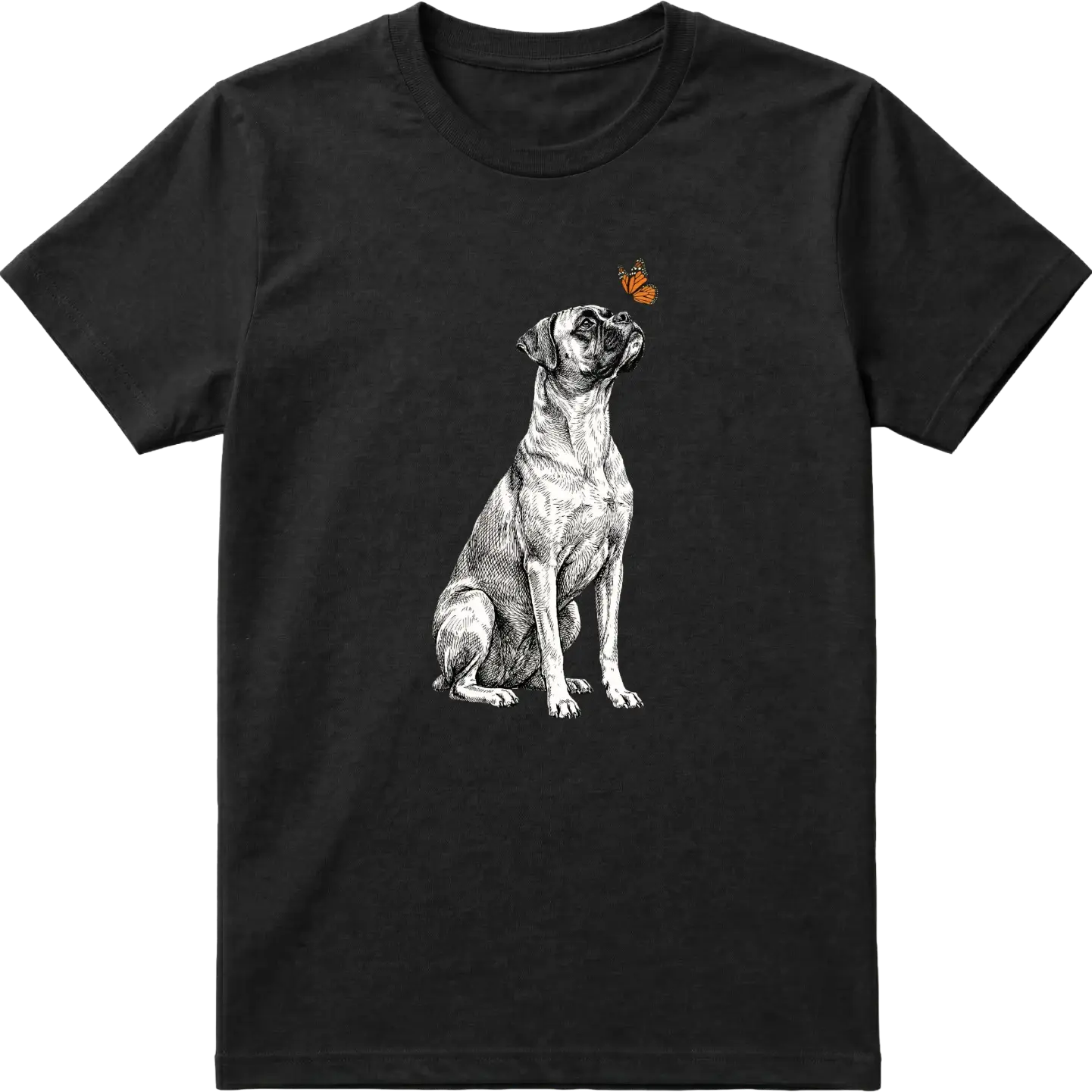 Boxer & Butterfly T-Shirt
