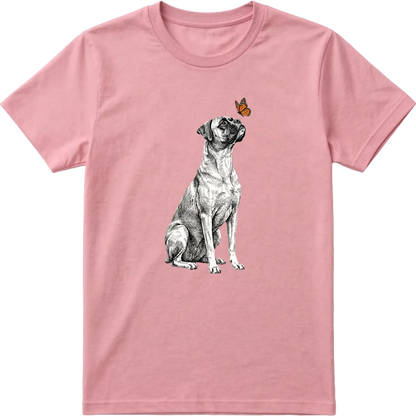 Boxer & Butterfly T-Shirt