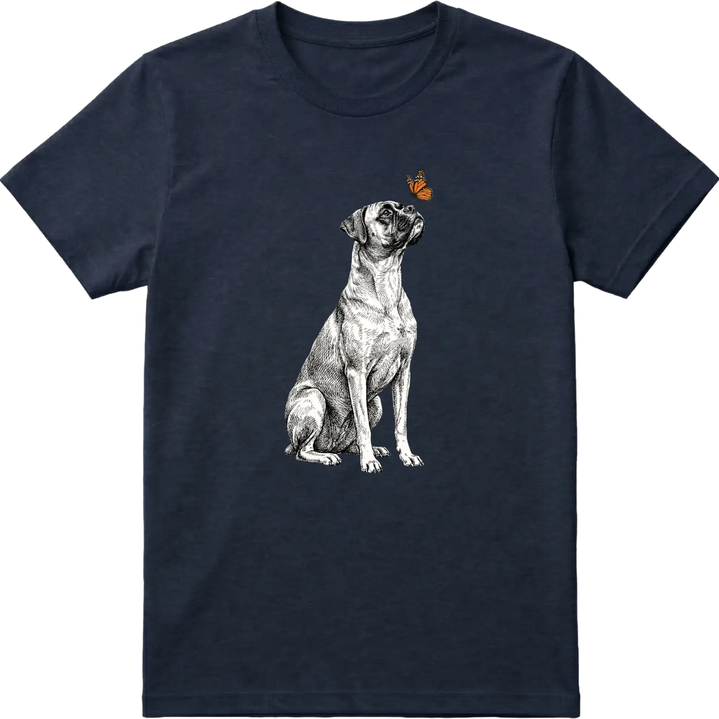 Boxer & Butterfly T-Shirt