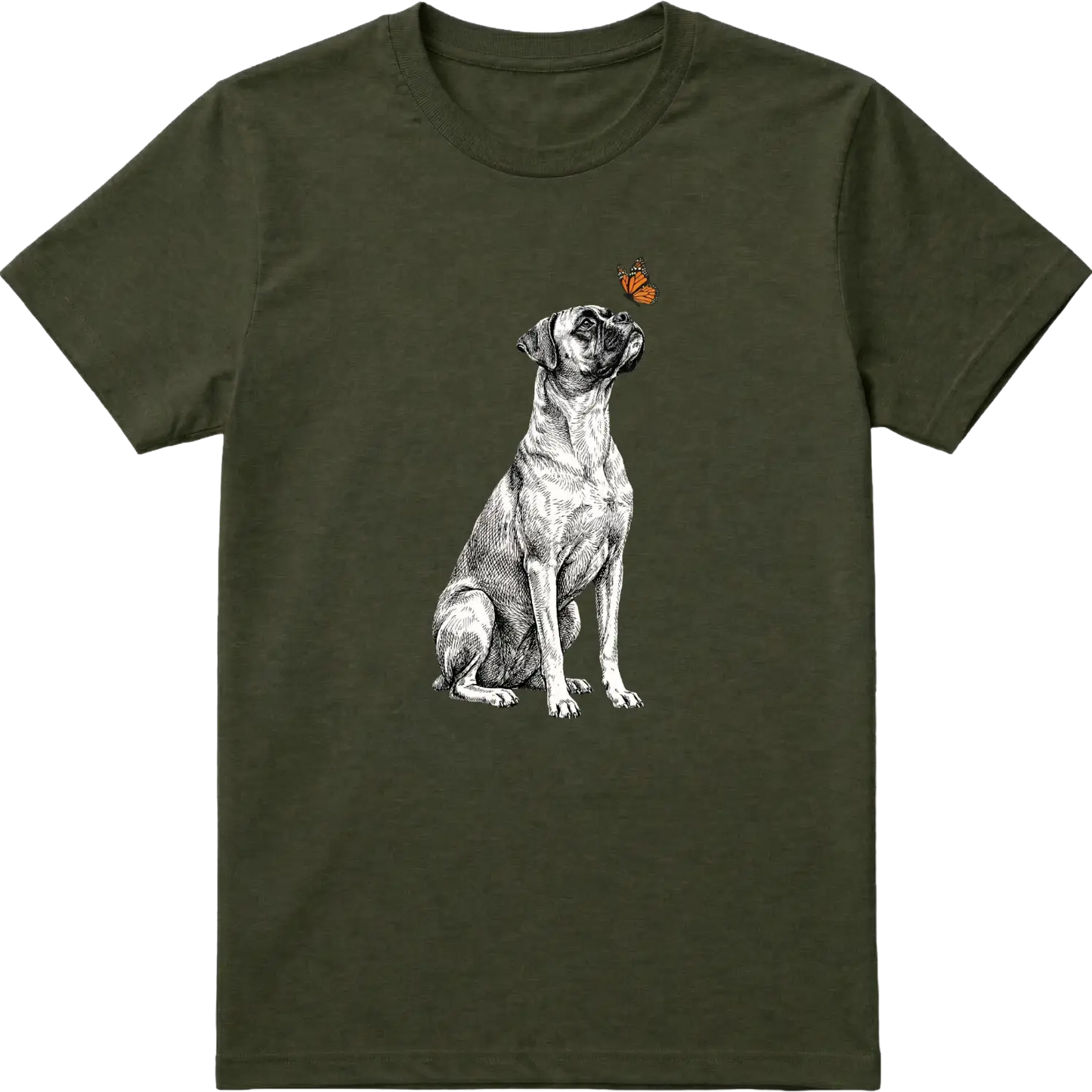 Boxer & Butterfly T-Shirt