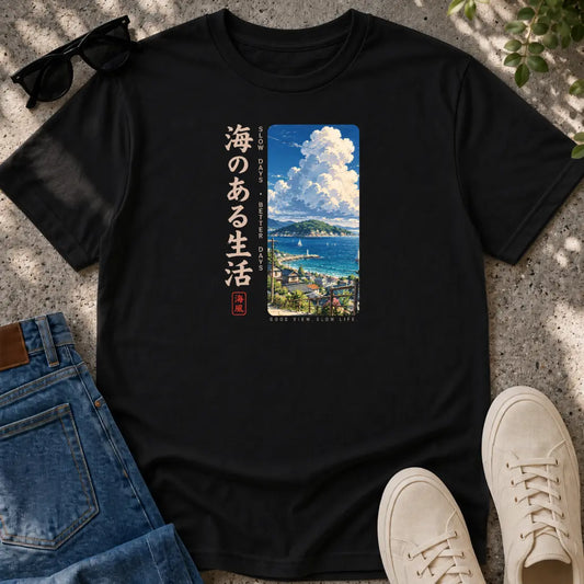Coastal Life Anime T-Shirt