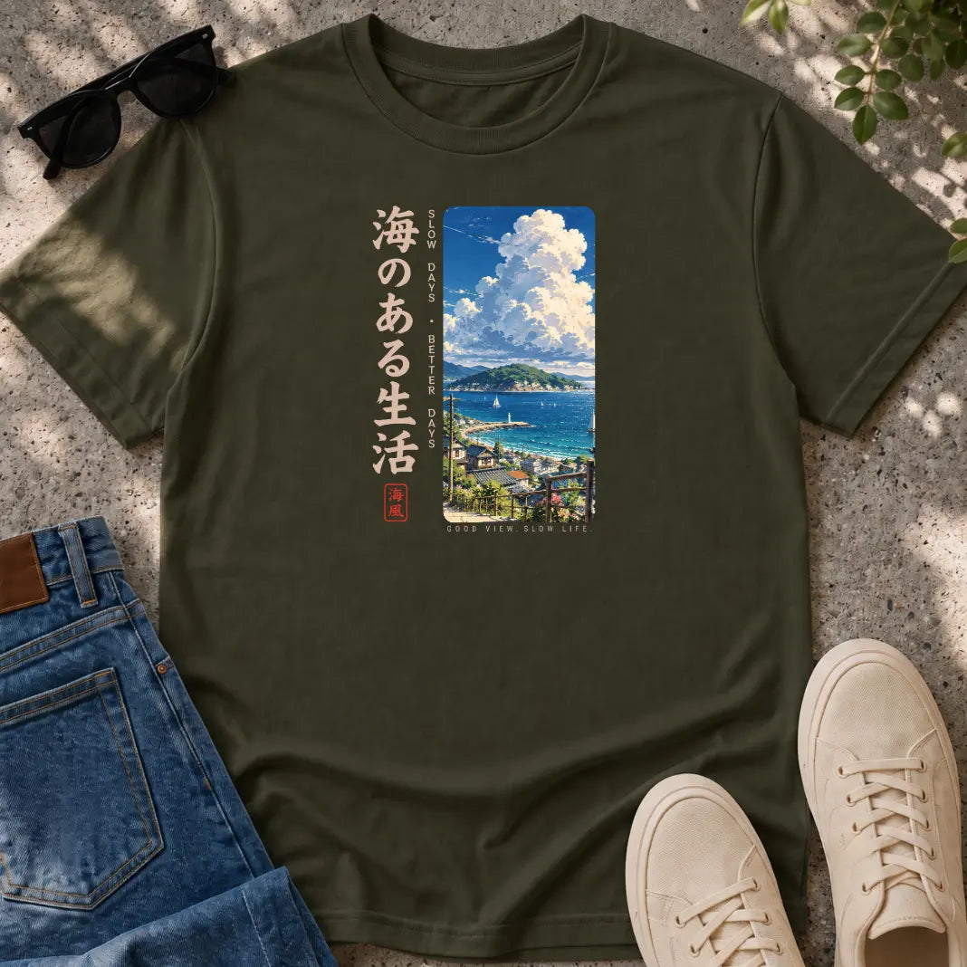 Coastal Life Anime T-Shirt