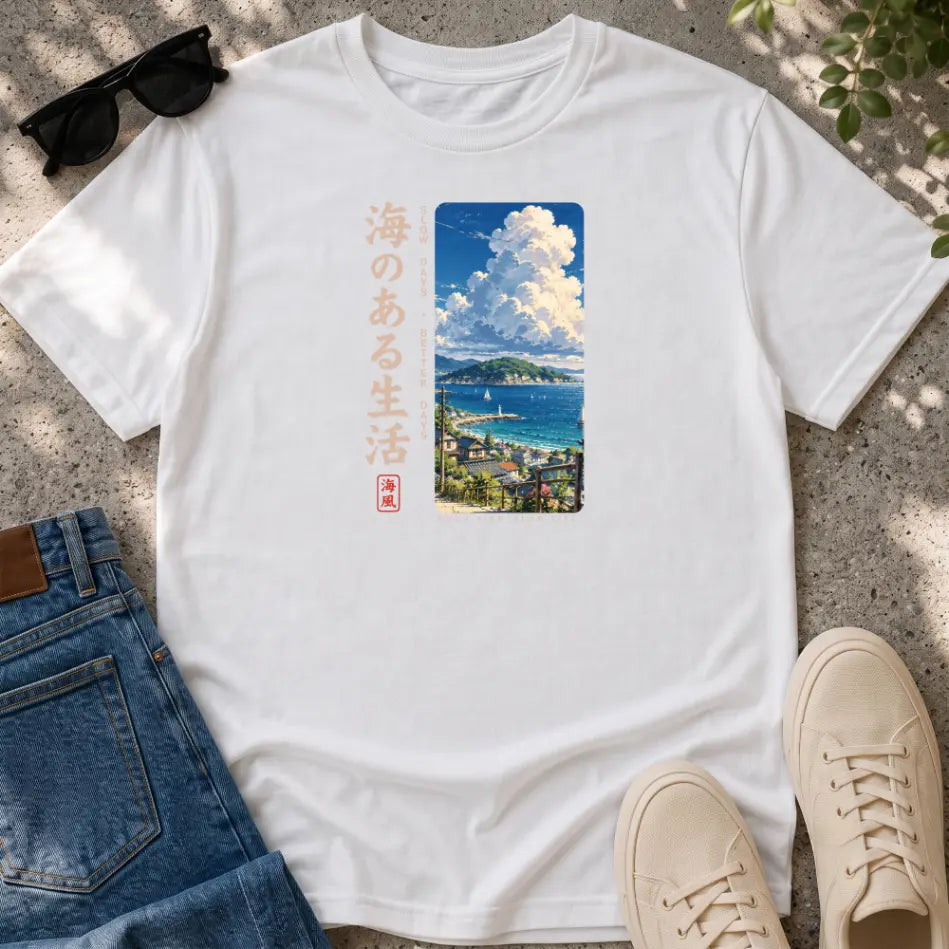 Coastal Life Anime T-Shirt