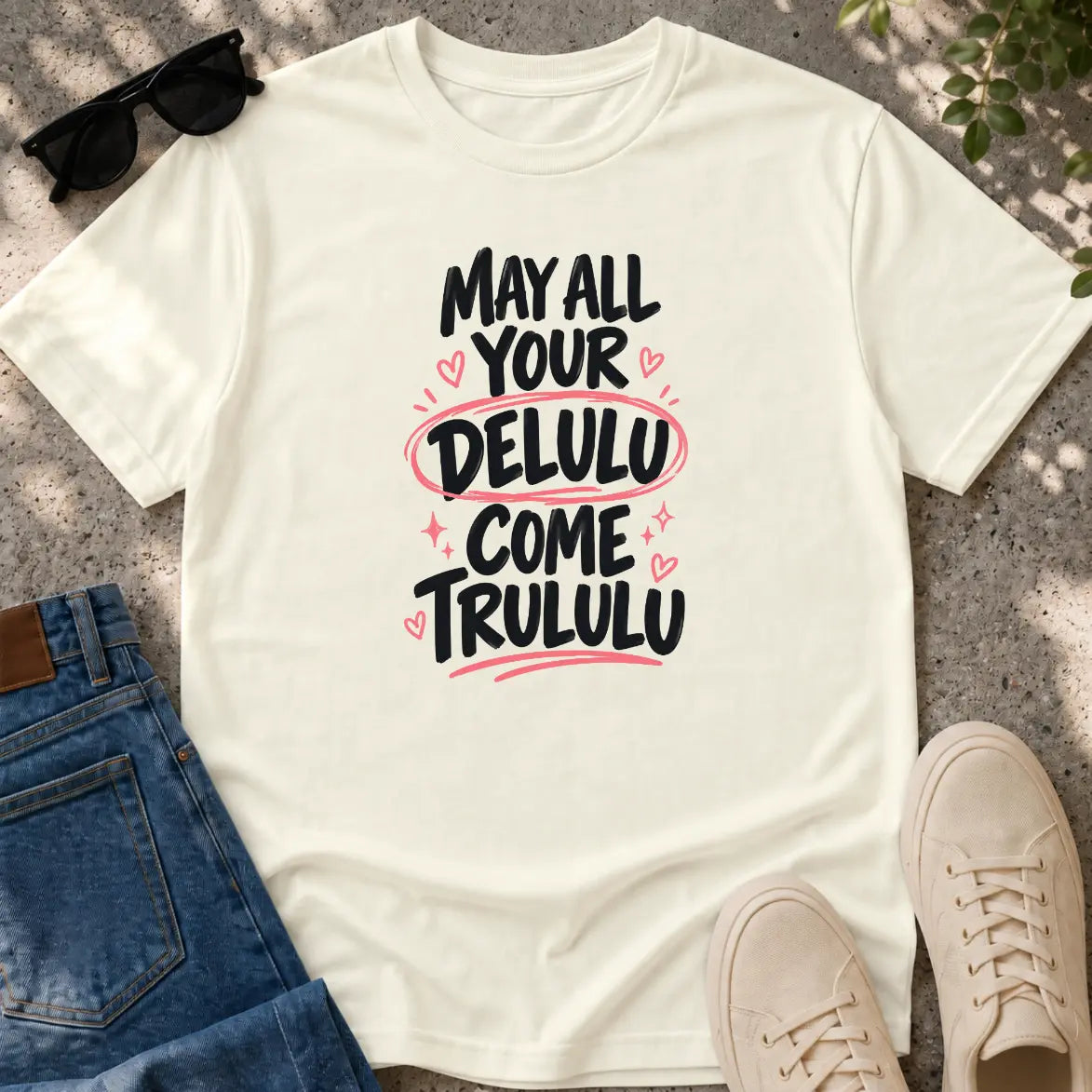 Delulu Come Trululu T-Shirt