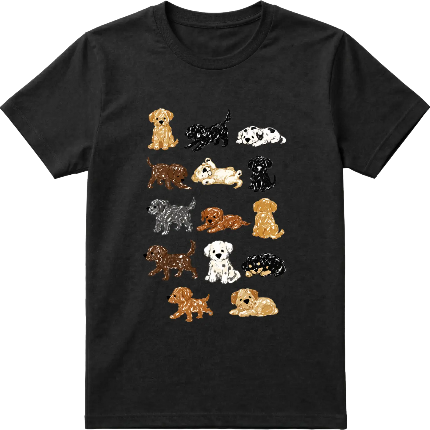 Dog Breeds Squad T-Shirt
