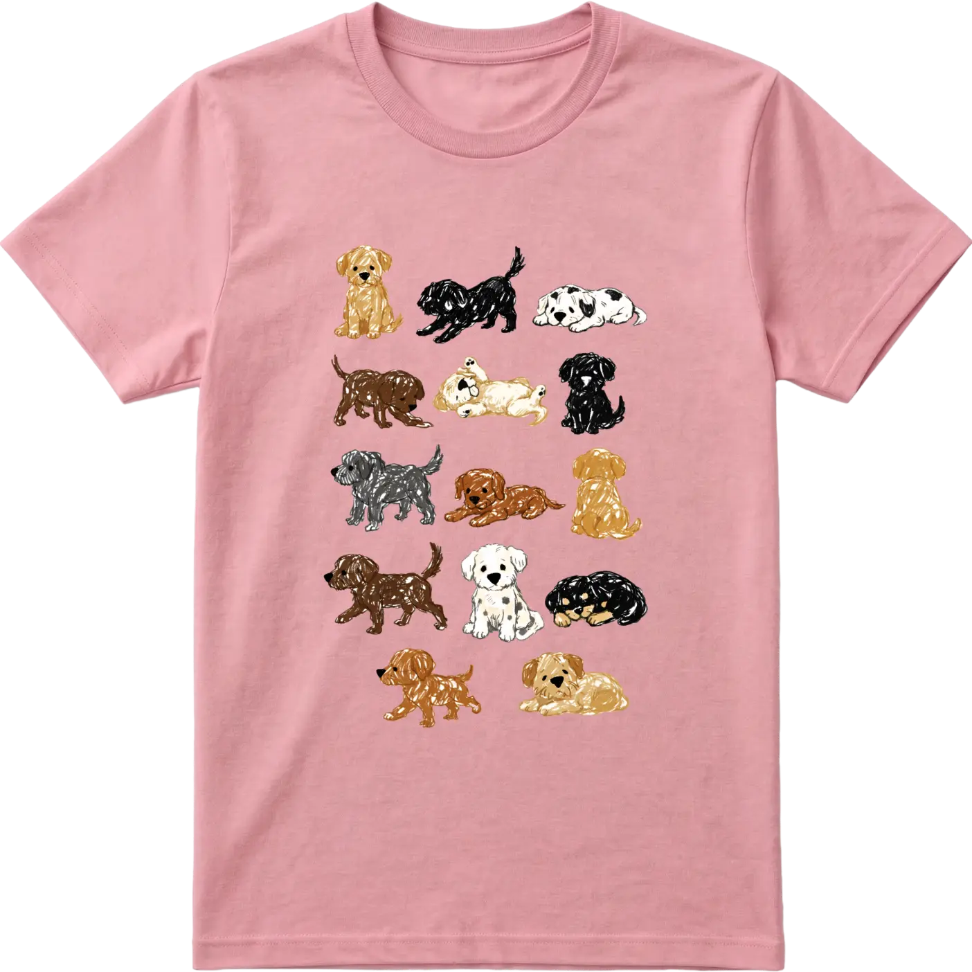 Dog Breeds Squad T-Shirt