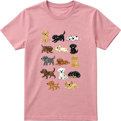 Dog Breeds Squad T-Shirt