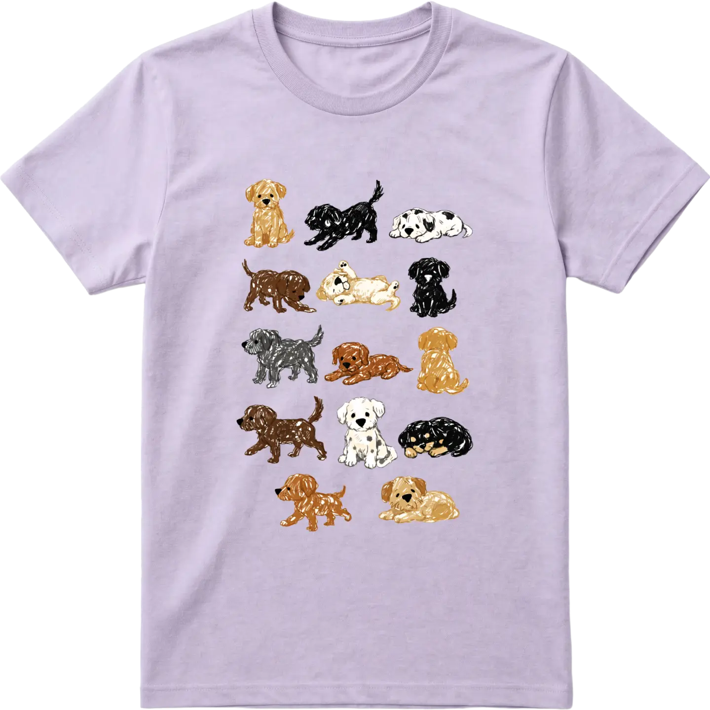 Dog Breeds Squad T-Shirt