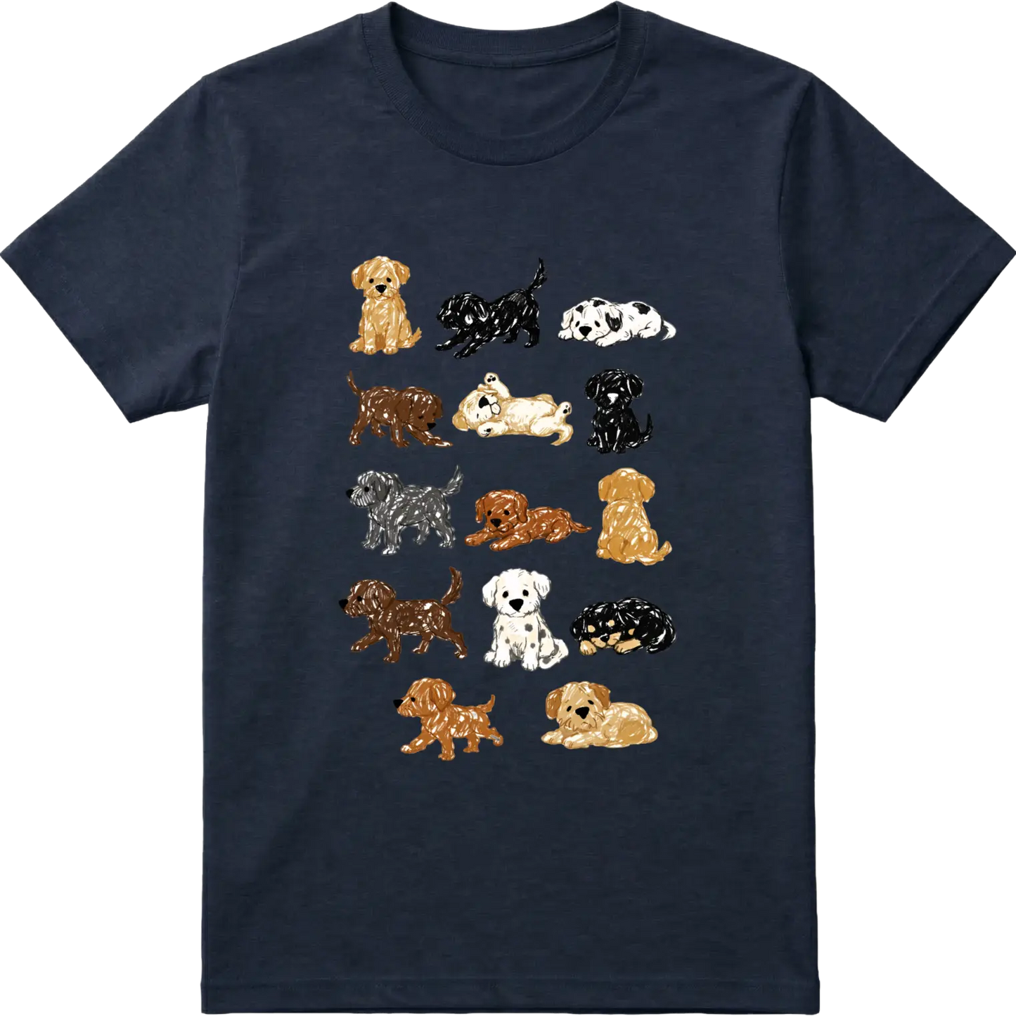 Dog Breeds Squad T-Shirt