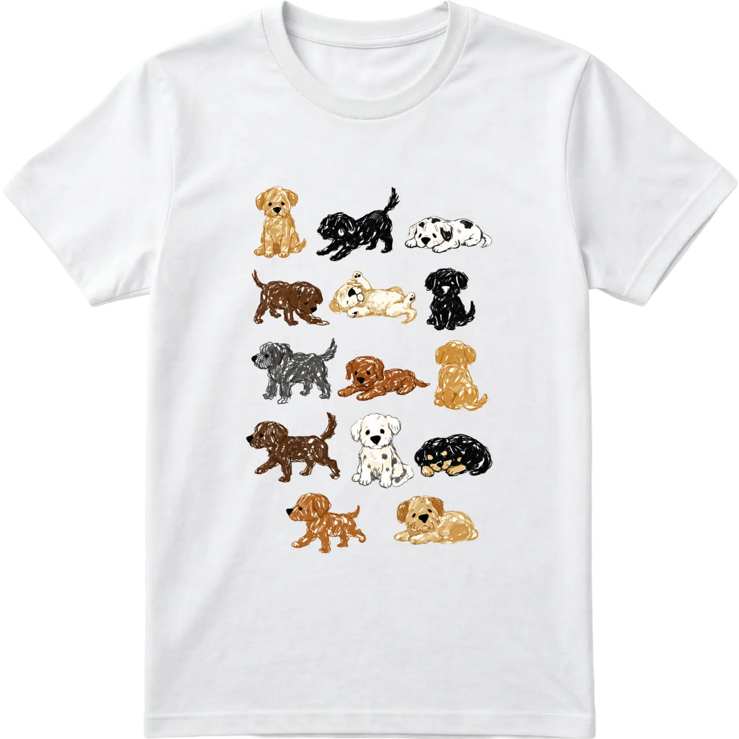 Dog Breeds Squad T-Shirt