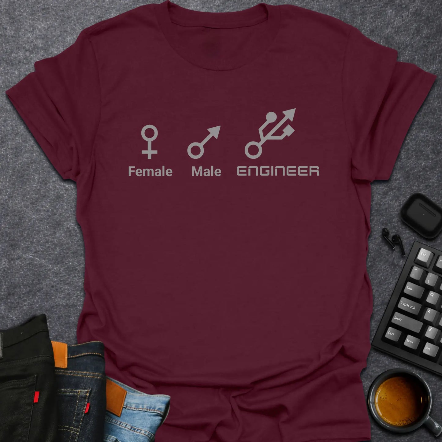 Female / Male / Engineer