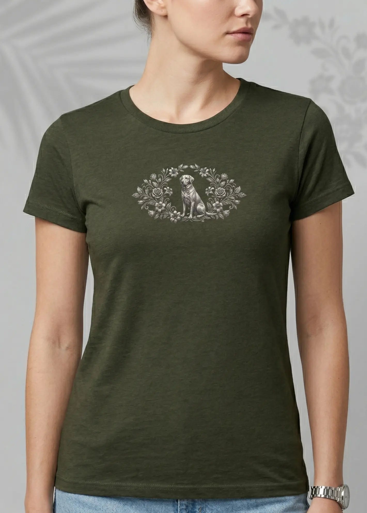 Forever in Bloom - The Labrador T-Shirt