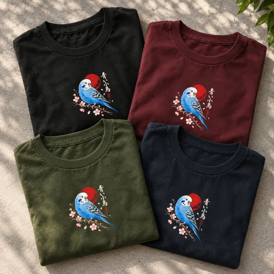 Sakura Budgie T-Shirt