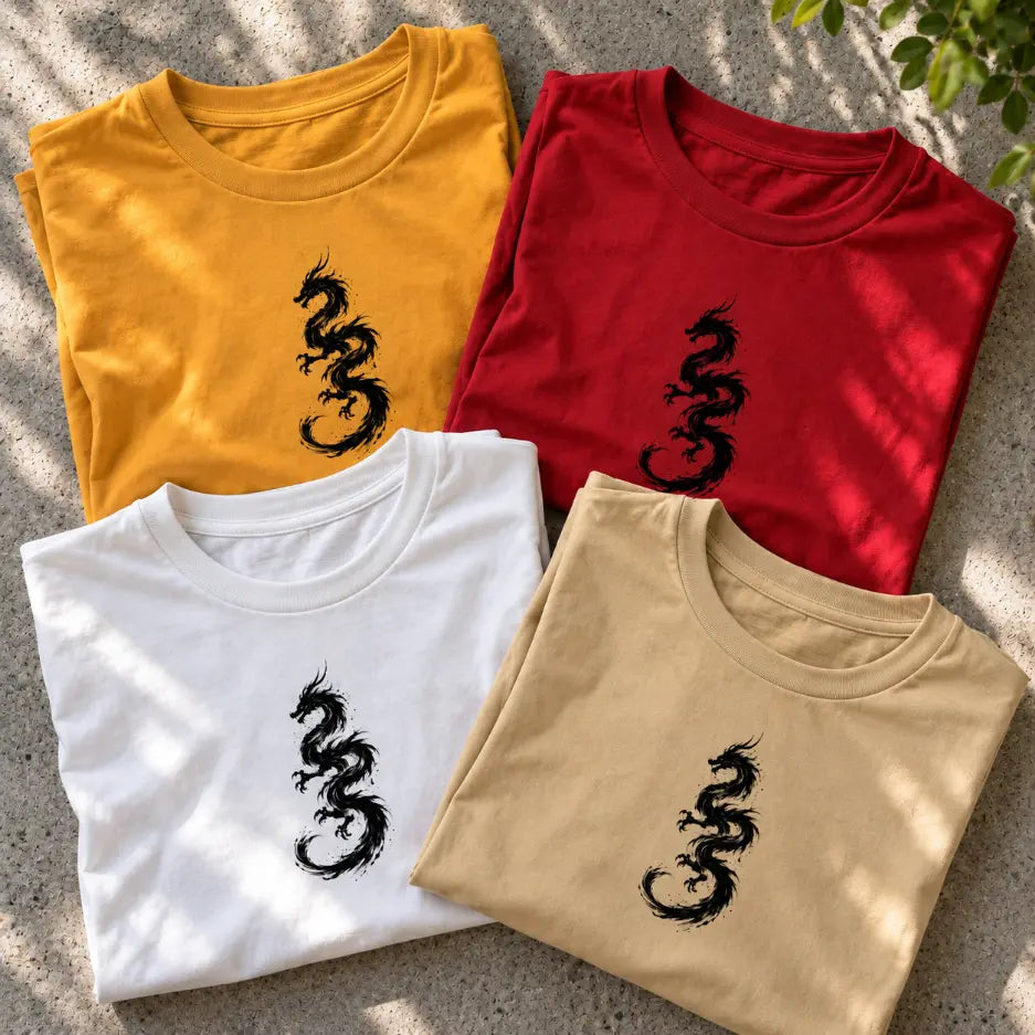 Japanese Ink Dragon T-Shirt