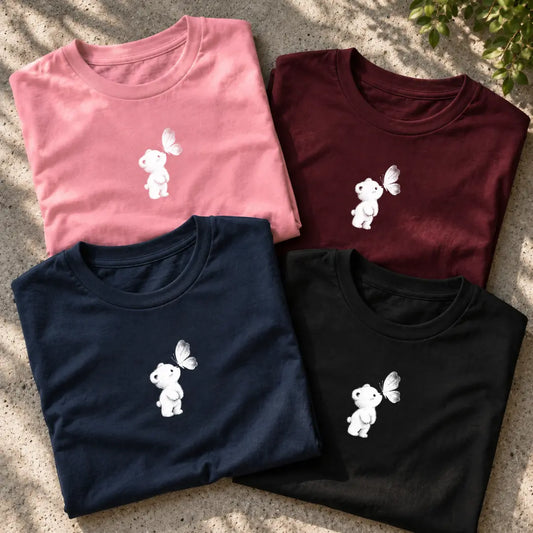 Bear Butterfly T-Shirt