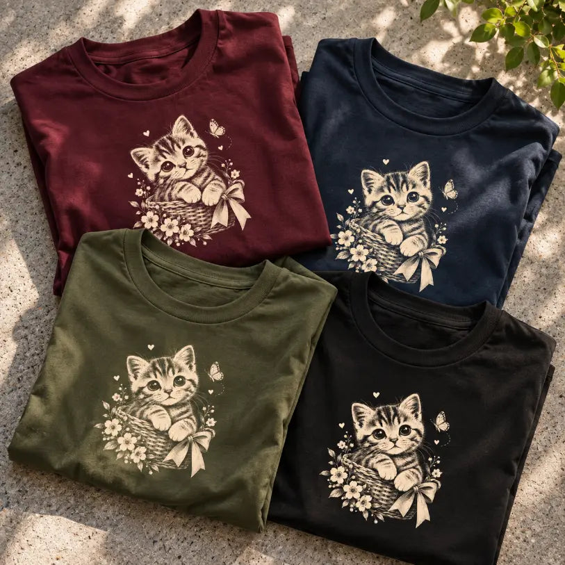 Basketful of Whiskers T-Shirt