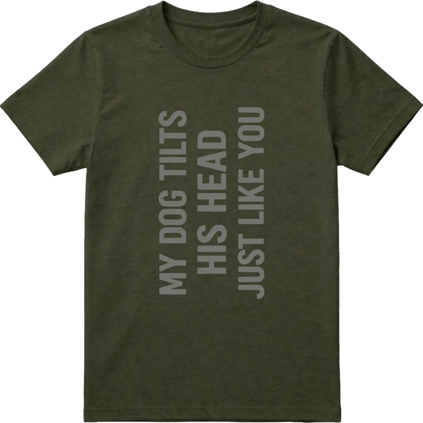 Funny dog Tilt T-Shirt