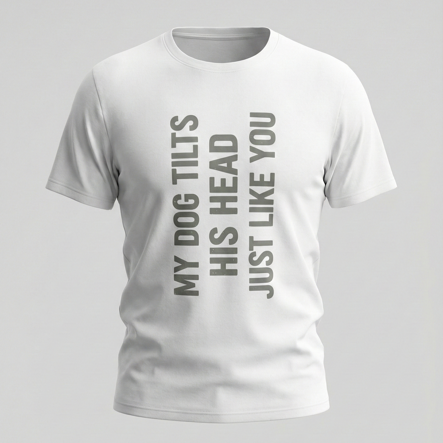 Funny dog Tilt T-Shirt
