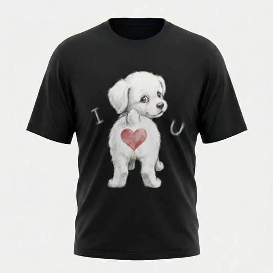 I Love You Too Puppy T-Shirt
