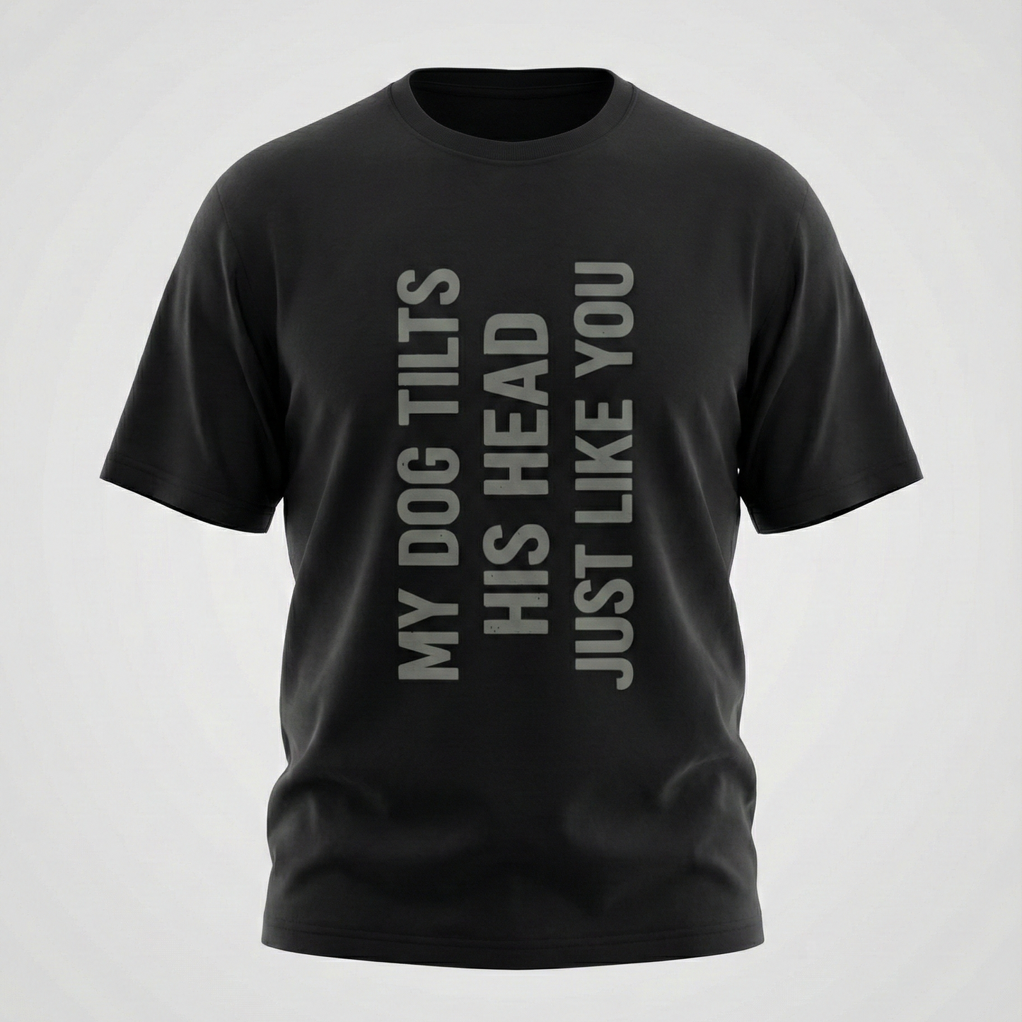 Funny dog Tilt T-Shirt