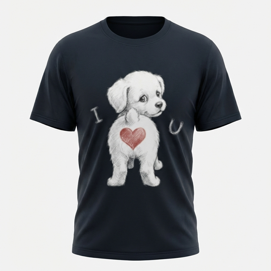I Love You Too Puppy T-Shirt