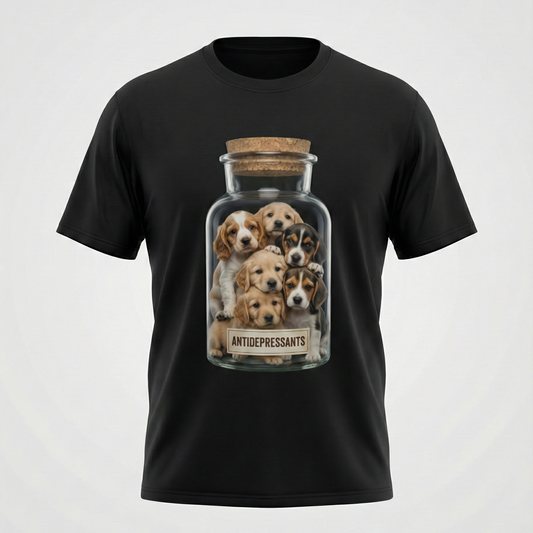 Antidepressants - Puppy T-Shirt