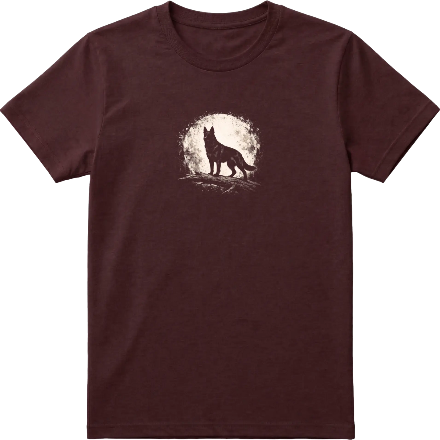 German Shepherd Moon T-Shirt