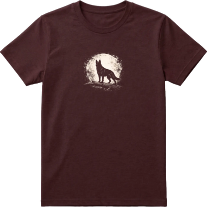 German Shepherd Moon T-Shirt
