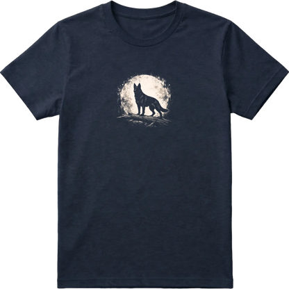German Shepherd Moon T-Shirt