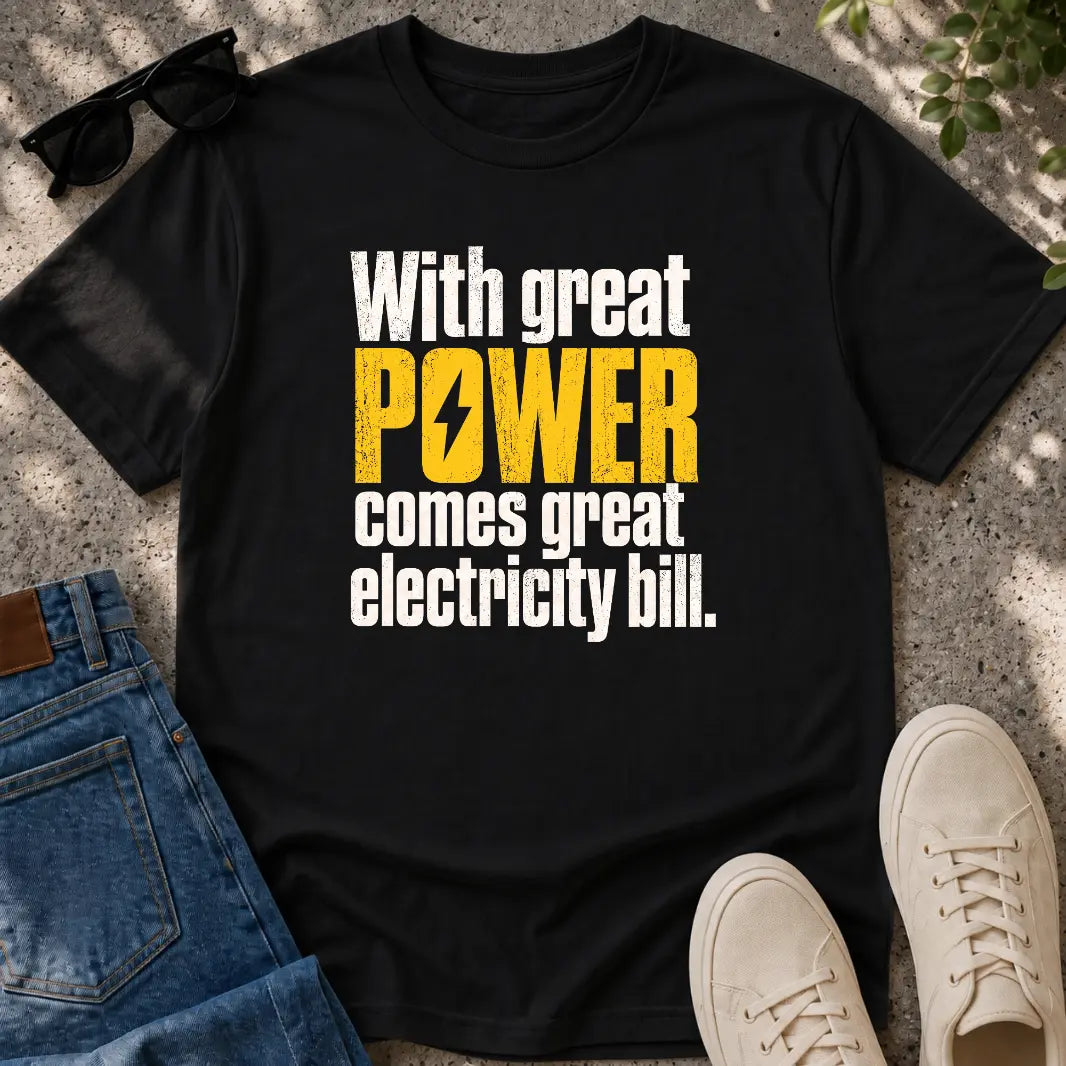 Great Power, Bigger Bill T-Shirt