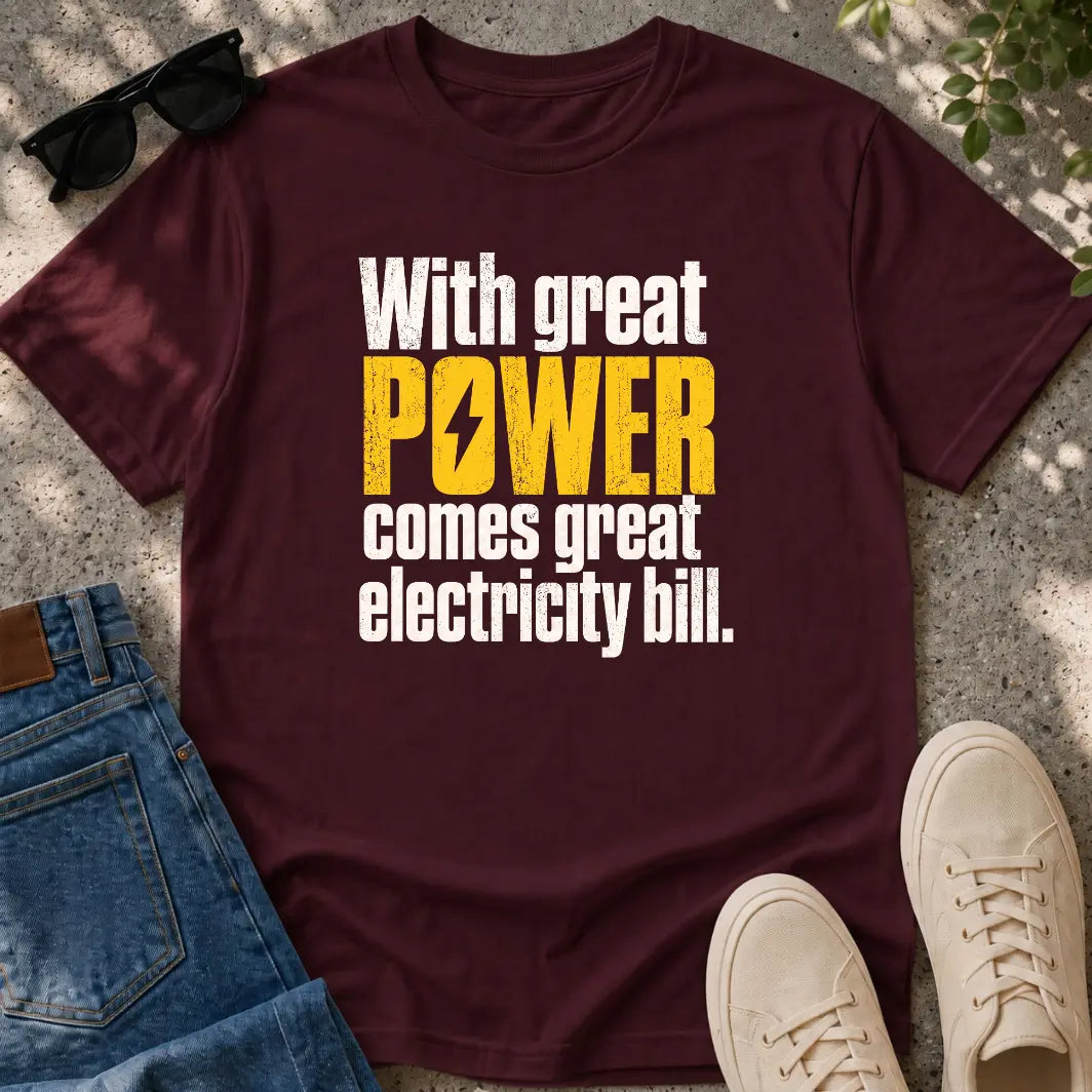 Great Power, Bigger Bill T-Shirt