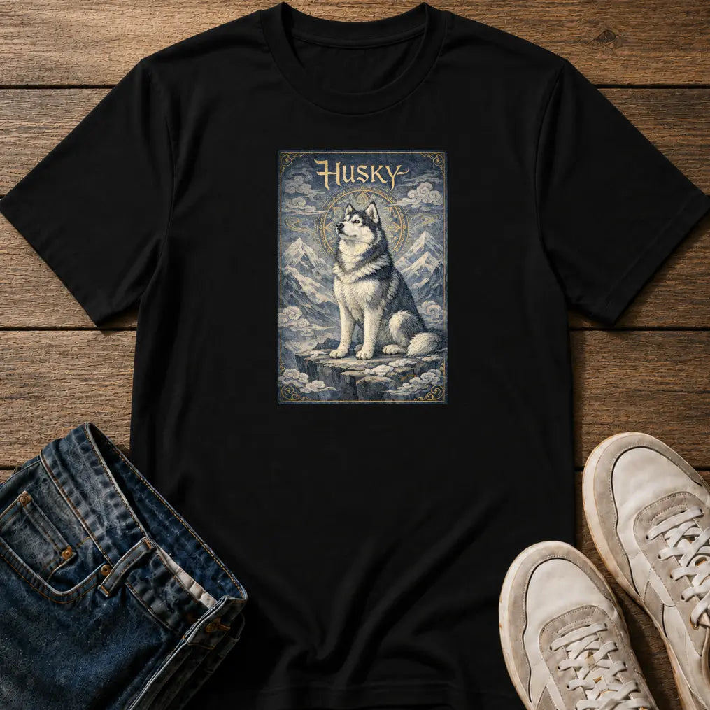 Husky Retro T-Shirt