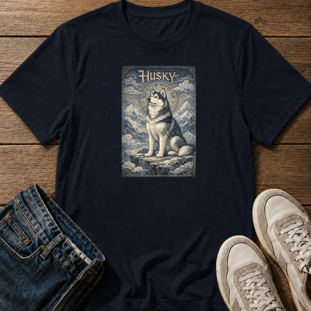 Husky Retro T-Shirt