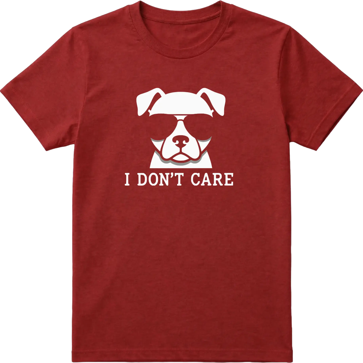 I Don't Care Dog T-Shirt