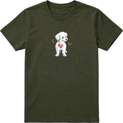 I Love You Too Puppy T-Shirt