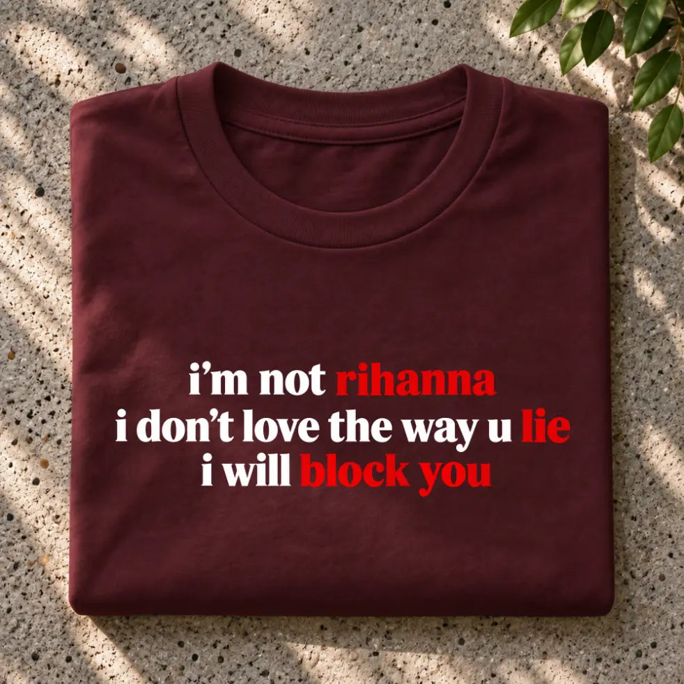 I Will Block You T-Shirt