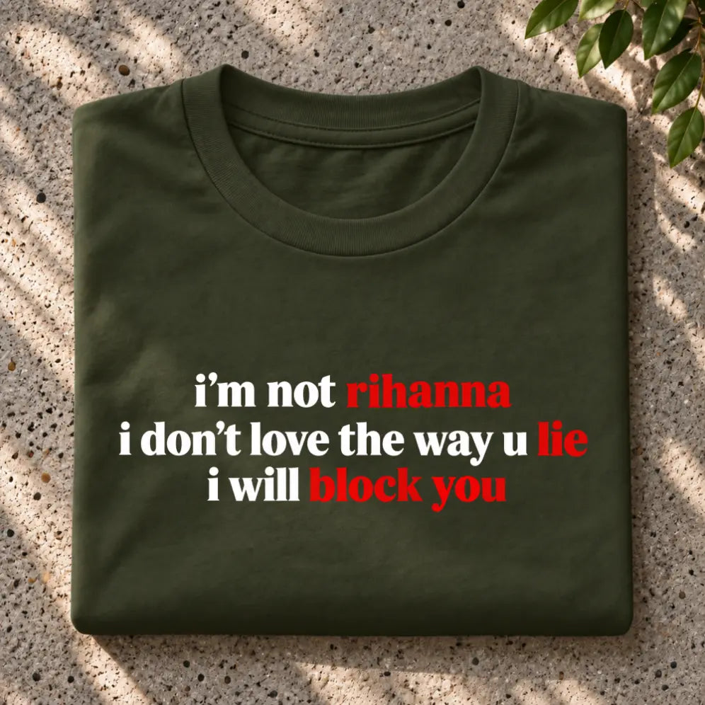 I Will Block You T-Shirt