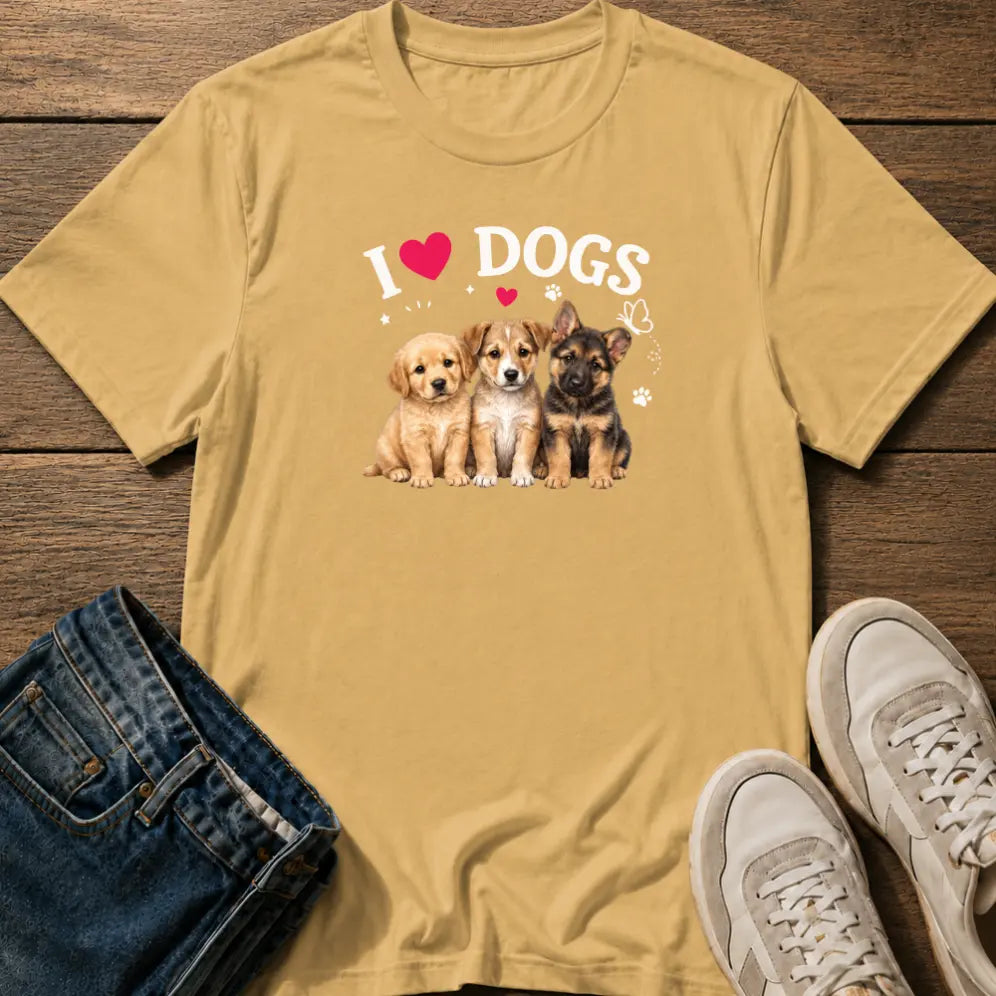 I love dogs T-Shirt