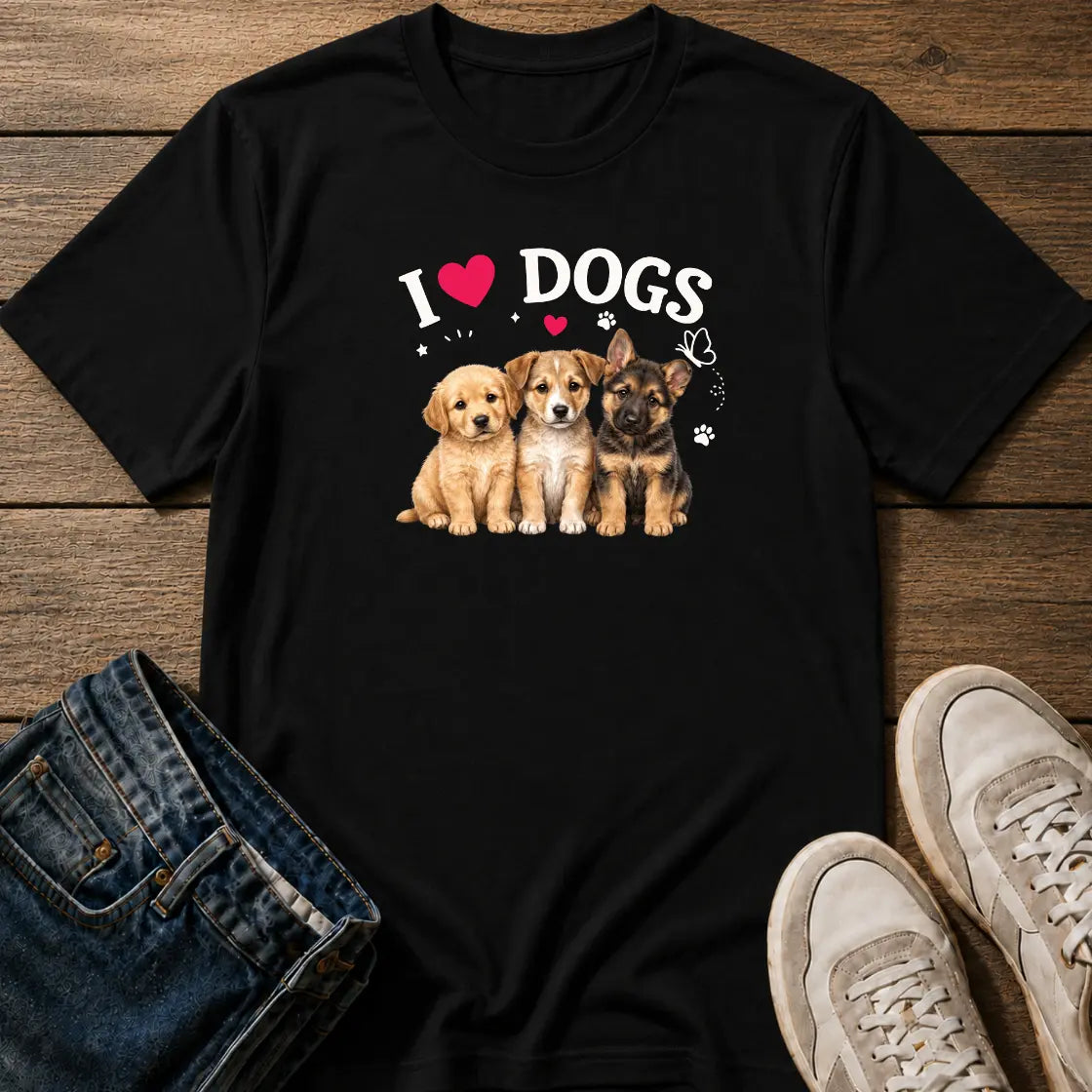 I love dogs T-Shirt